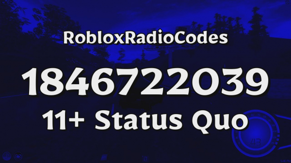 Status Quo Roblox Radio Codes/IDs - Roblox Music Codes