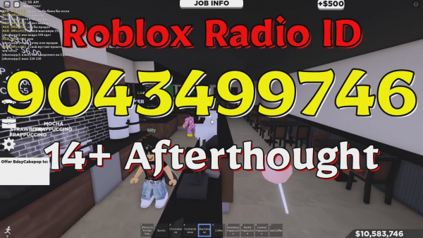 Afterthought Roblox Radio Codes/IDs - Roblox Music Codes