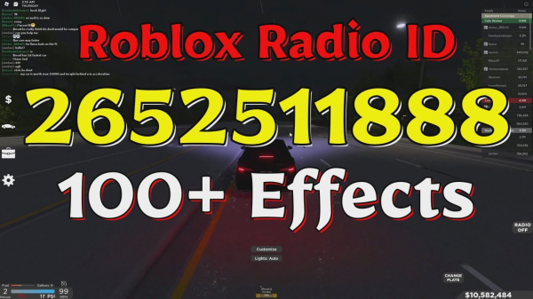 Effects Roblox Radio Codes/IDs - Roblox Music Codes