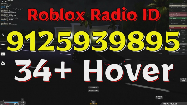 Hover Roblox Radio Codes/IDs - Roblox Music Codes