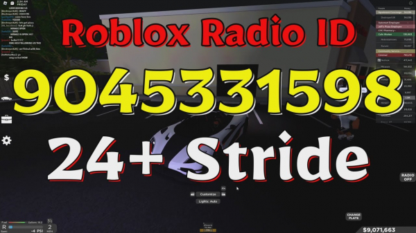 Stride Roblox Radio Codes/IDs - Roblox Music Codes